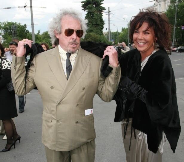 Андрей Макаревич и Наталья Голубь.