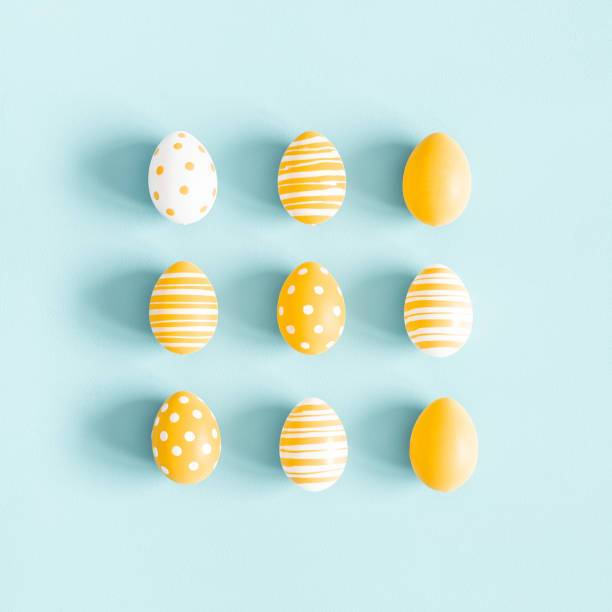 Як пофарбувати яйця у жовтий колір
