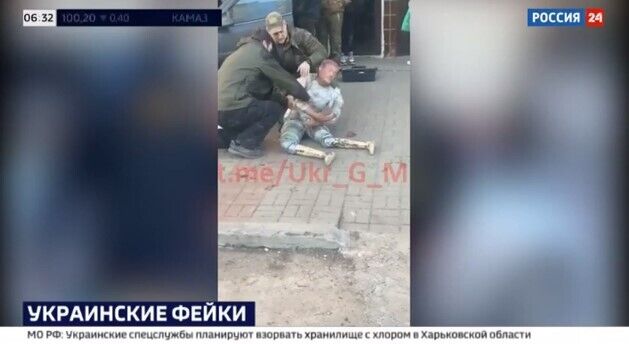 Росіяни спробували "викрити" фейк нібито українських військових