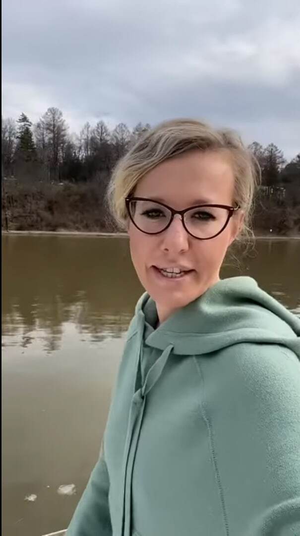 Собчак записала видео о гражданстве в Израиле.