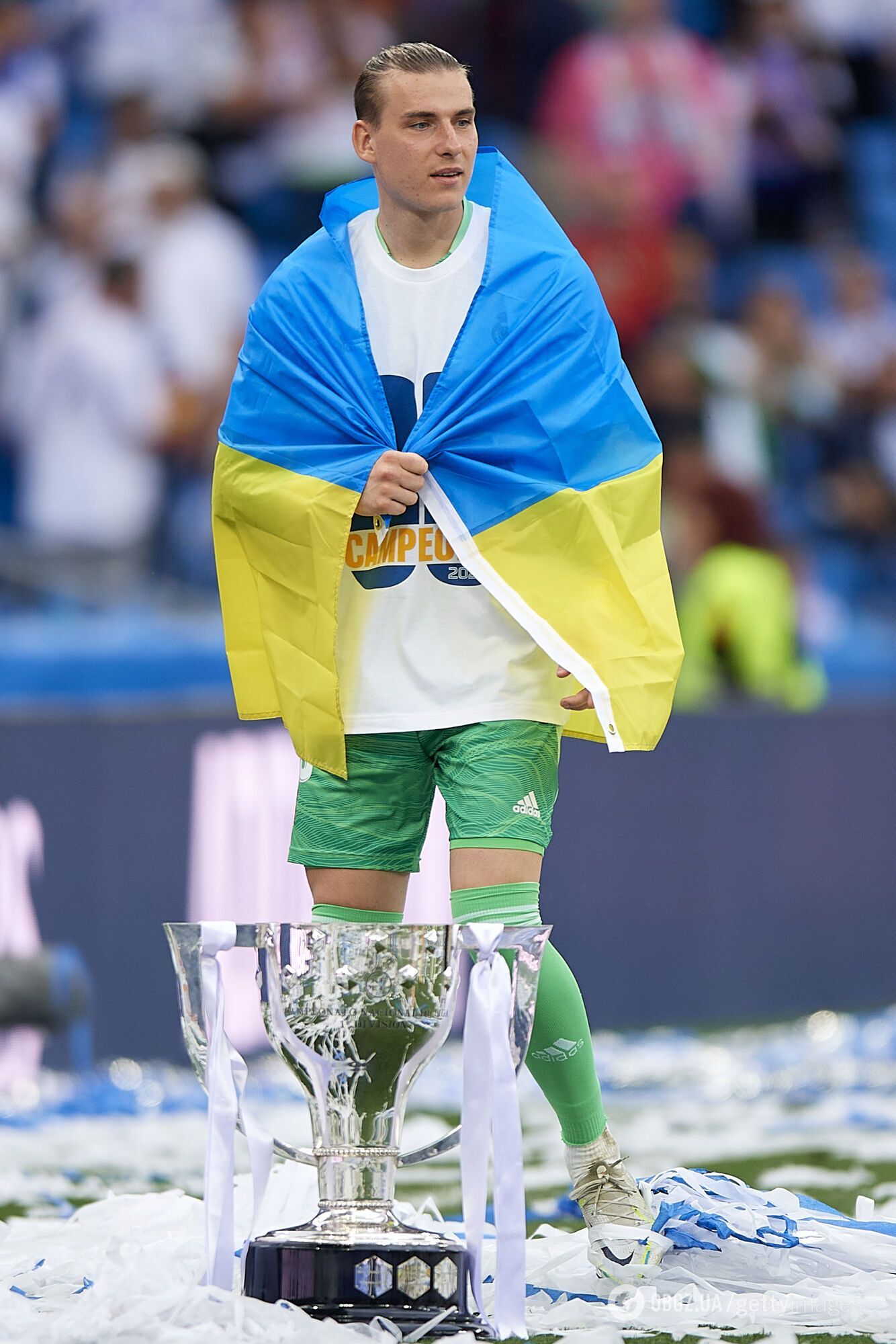 Лунін став чемпіоном Іспанії