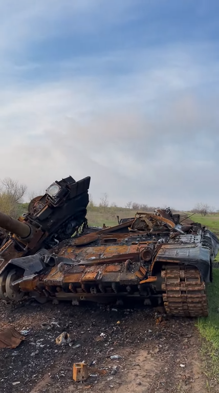 ЗСУ спалили ворожий танк
