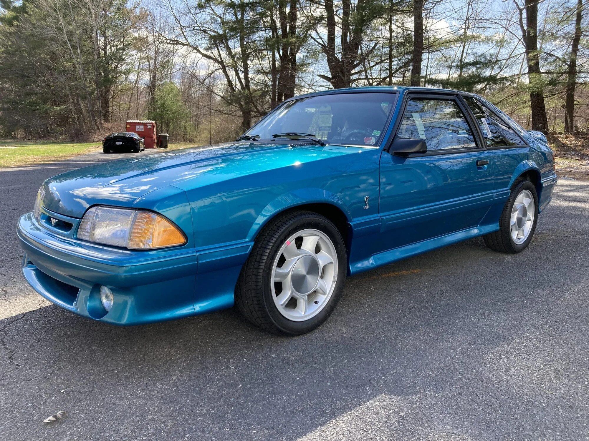 Цей Ford Mustang є 2858 з 4993 випущених в 1993 році екземплярів SVT Cobra