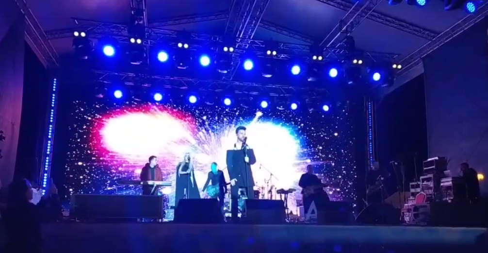 Уроженец Запорожья дал концерт в России в День победы