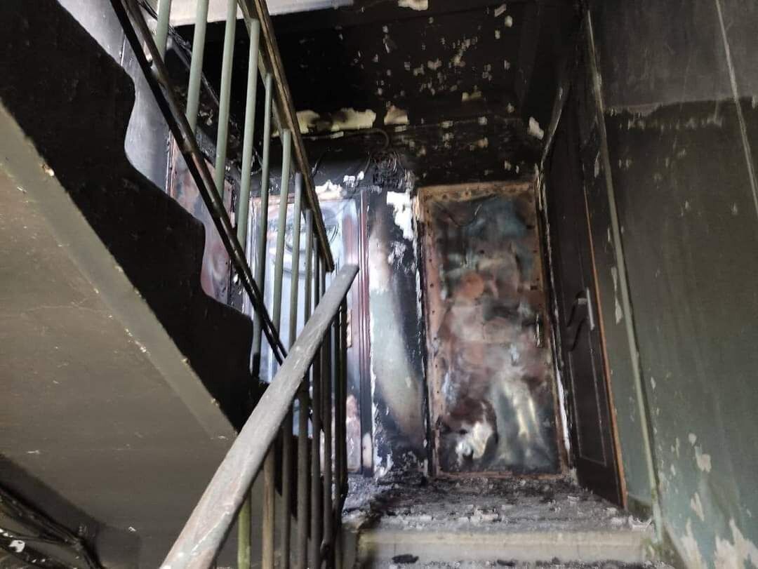 Как выглядит дом изнутри после обстрела