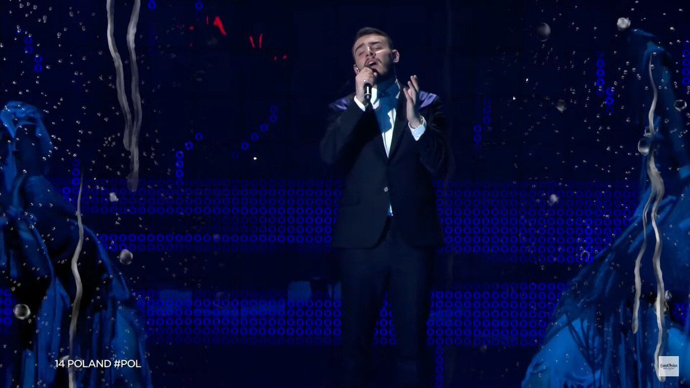 Крістіан Охман чуттєво заспівав на Євробаченні-2022.