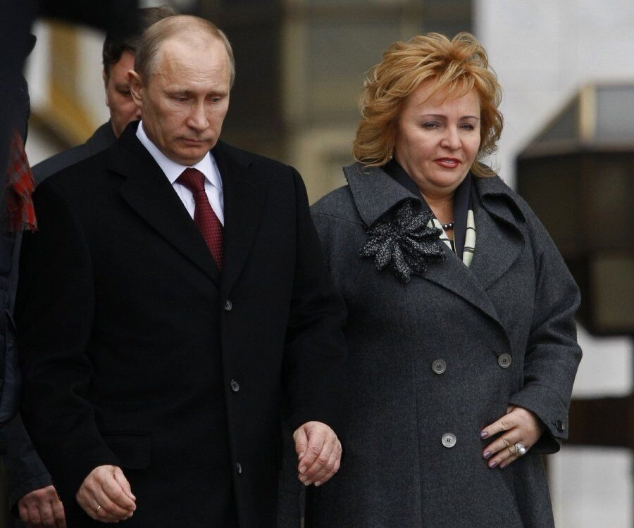 Путин и бывшая жена Людмила