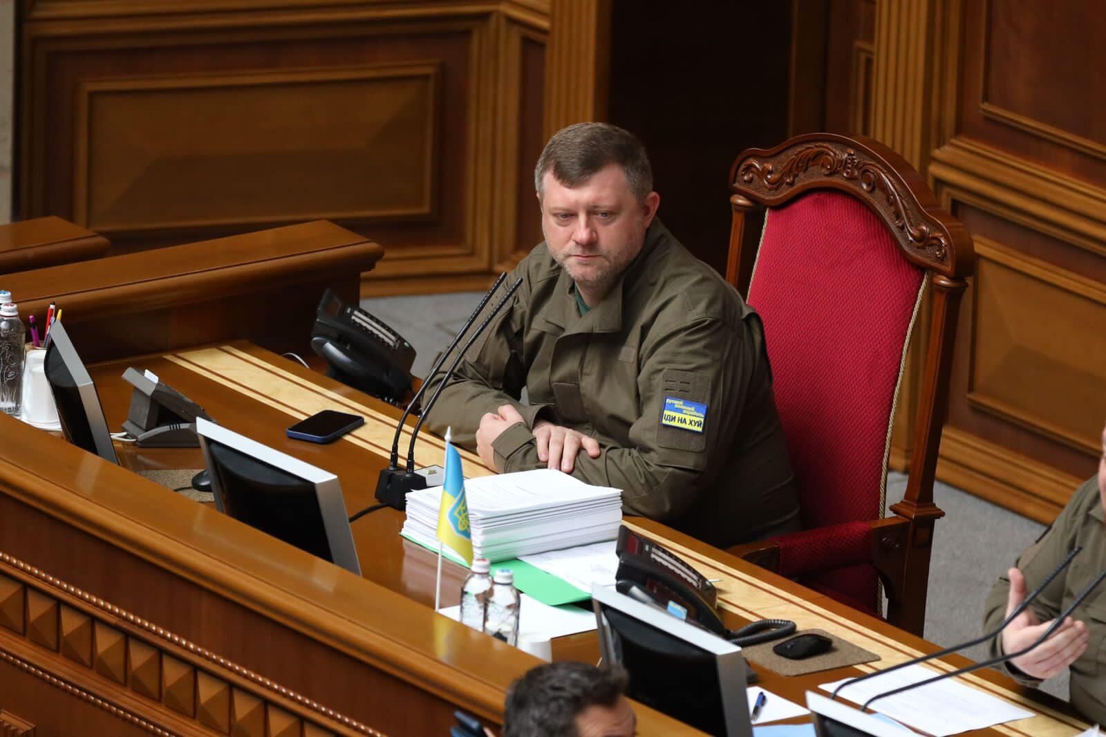 Корнієнко у залі Верховної Ради України