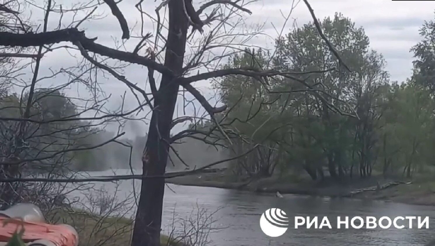 Скриншот з відео пропагандистів РФ.