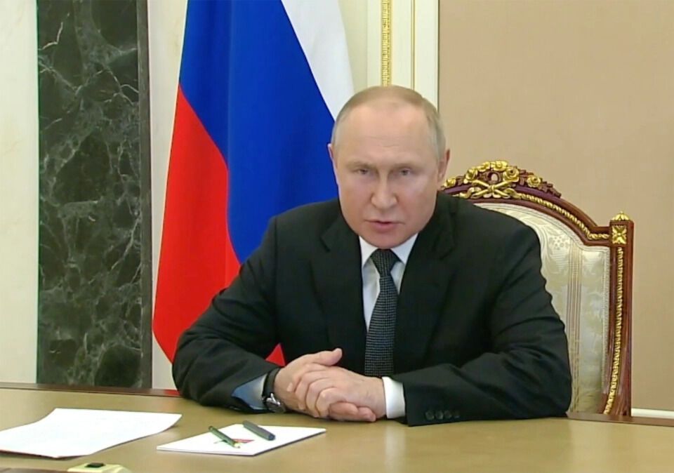 Зустріч Путіна із міністрами.