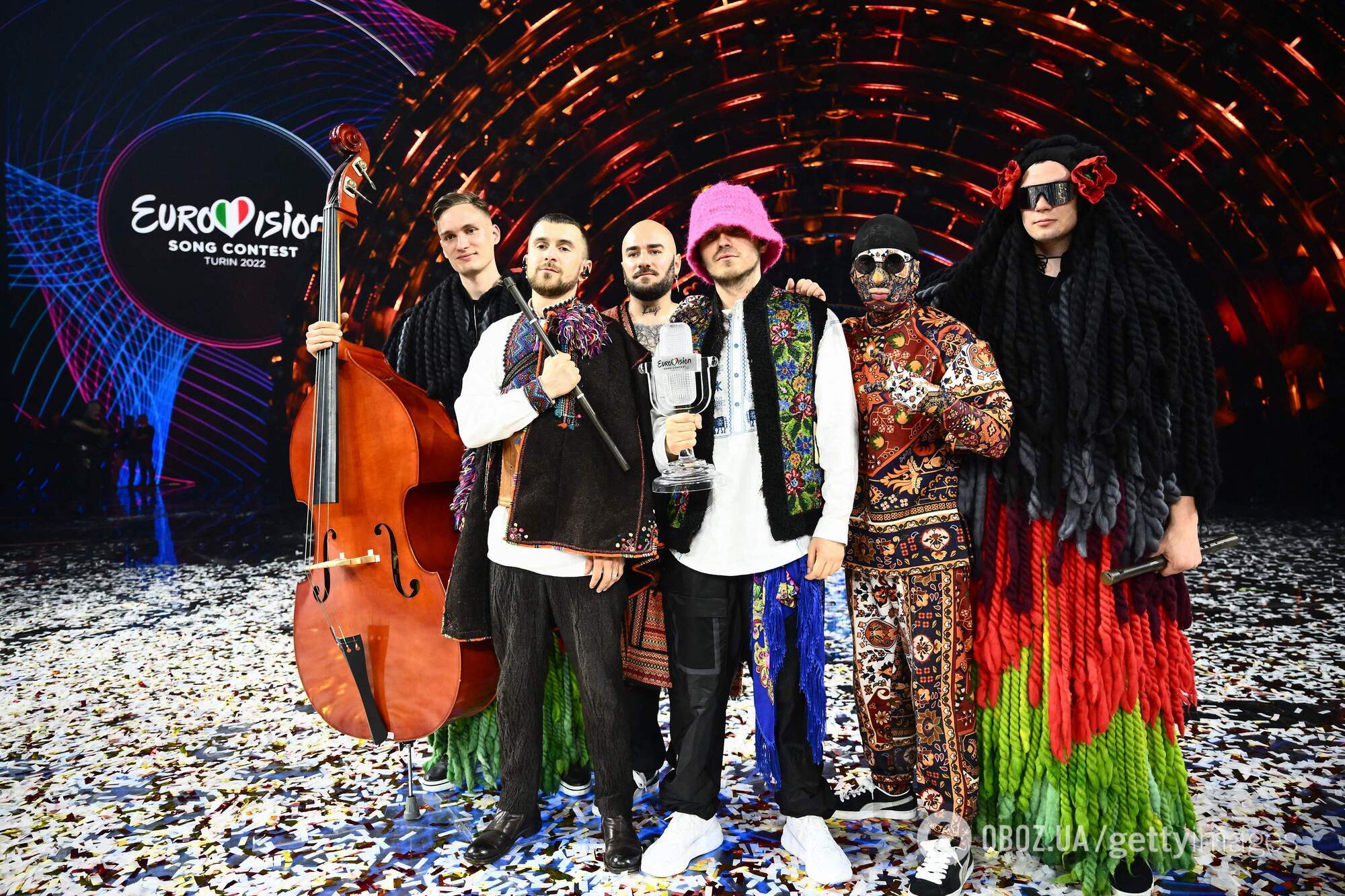 Kalush Orchestra победили на Евровидении-2022