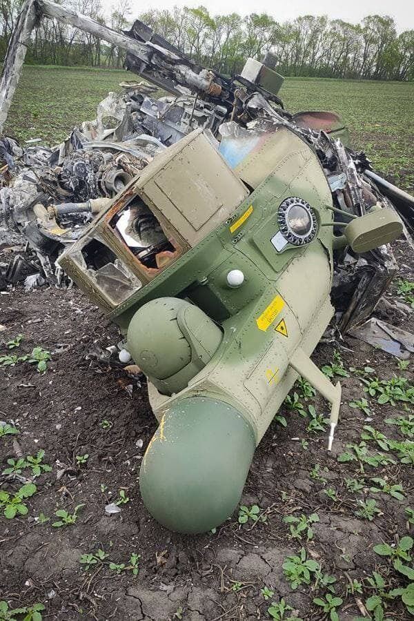 Российский Ми-8 сбили под Харьковом