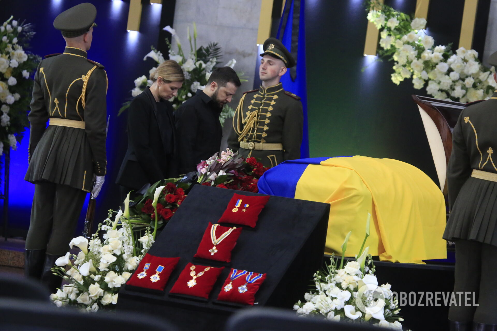 В Киеве состоялась церемония прощания с Леонидом Кравчуком 5
