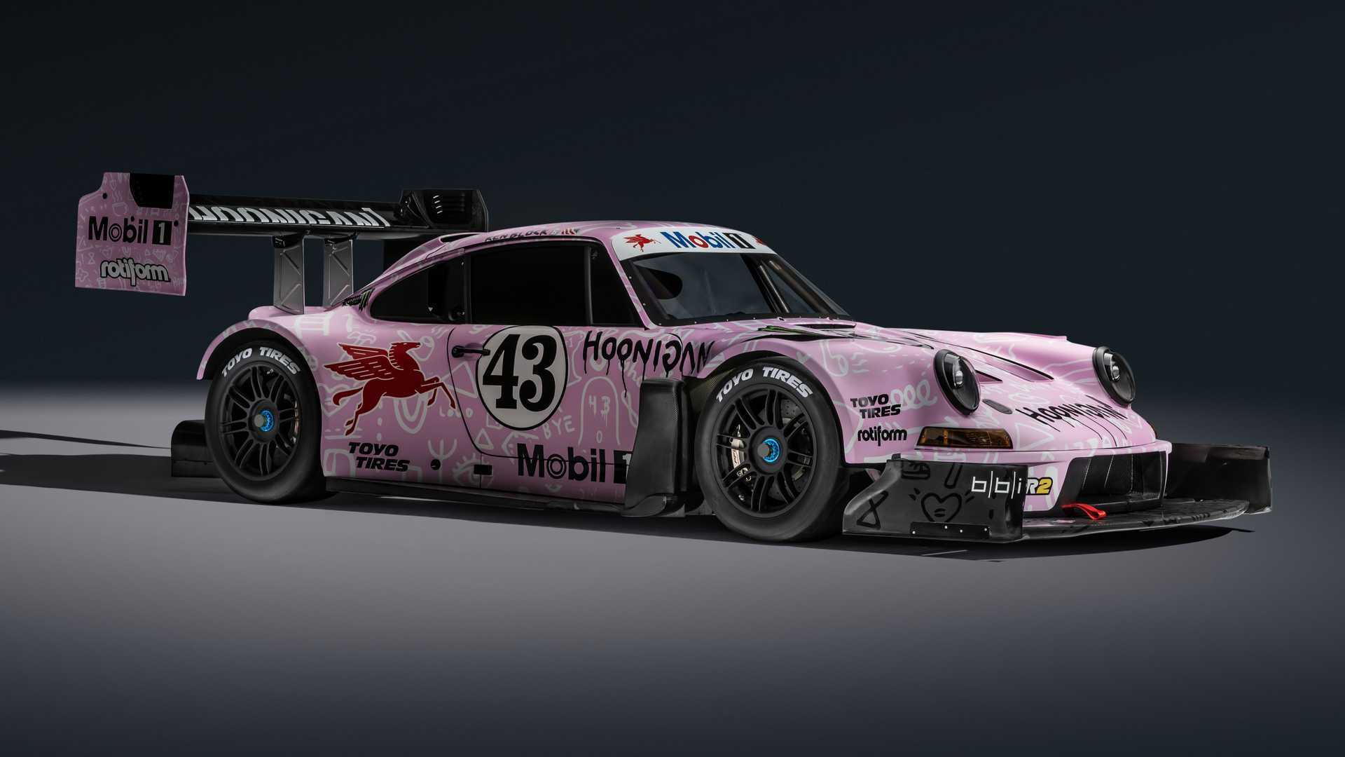Кен Блок и его компания Hoonigan Racing Division подготовили к гонкам среднемоторный Porsche SVRSR
