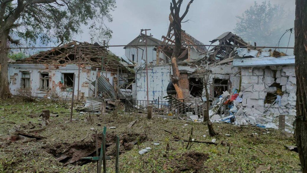 Ракетный удар РФ разрушил дома жителей Николаева
