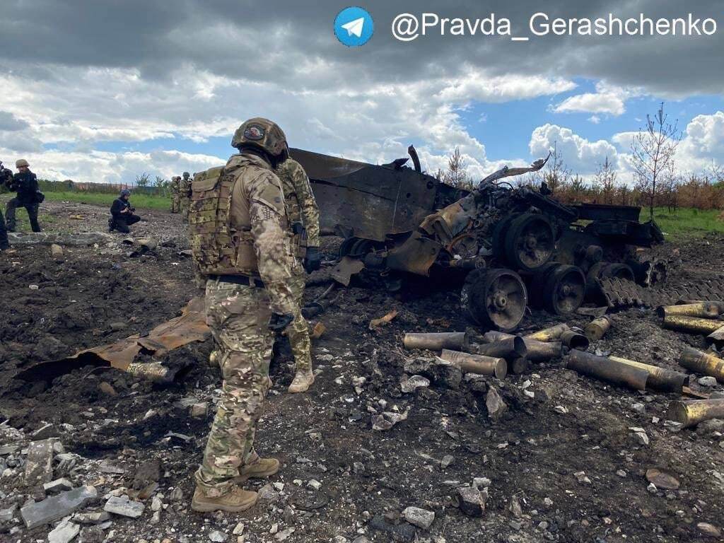 ВСУ уничтожили вражескую САУ.