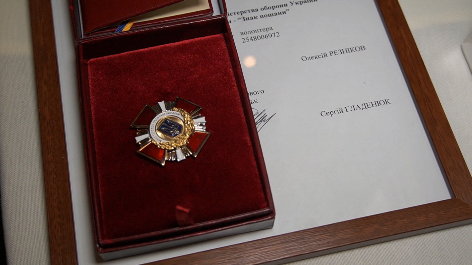 Президент ФК "Рух" Козловский получил "Знак уважения" за помощь ВСУ
