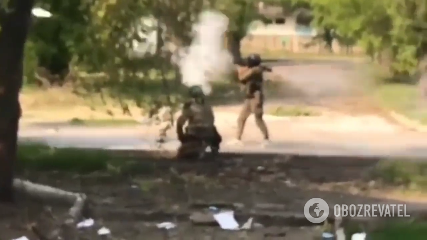 Украинские военные уничтожили вражескую БМП