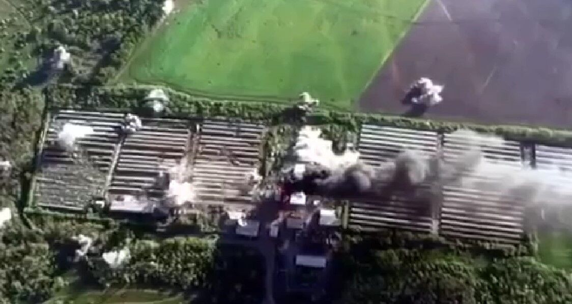 ЗСУ знищили військову базу окупантів під Ізюмом: згоріло понад 50 одиниць техніки. Відео