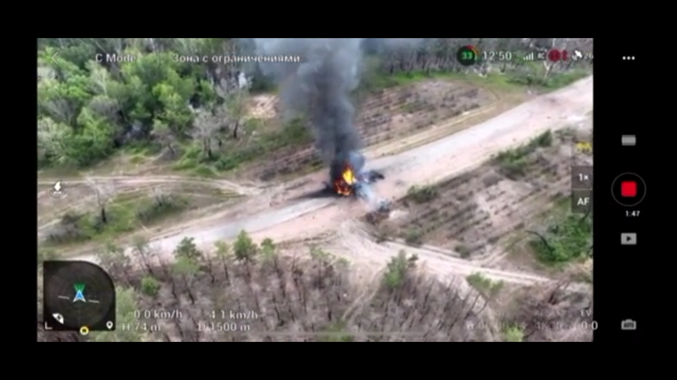 Бійці ЗСУ спалили два танки на Луганщині