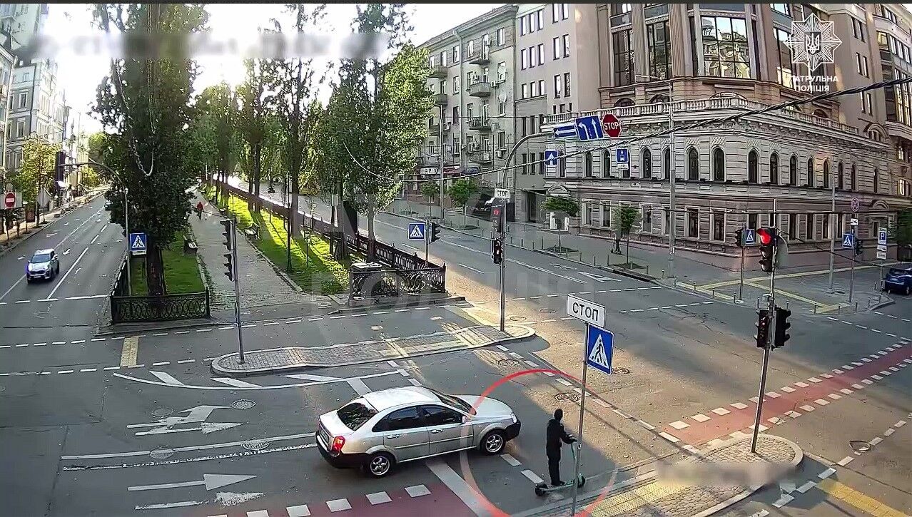 Аварія сталася на перехресті бульвару Тараса Шевченка та вулиці Пушкінської.