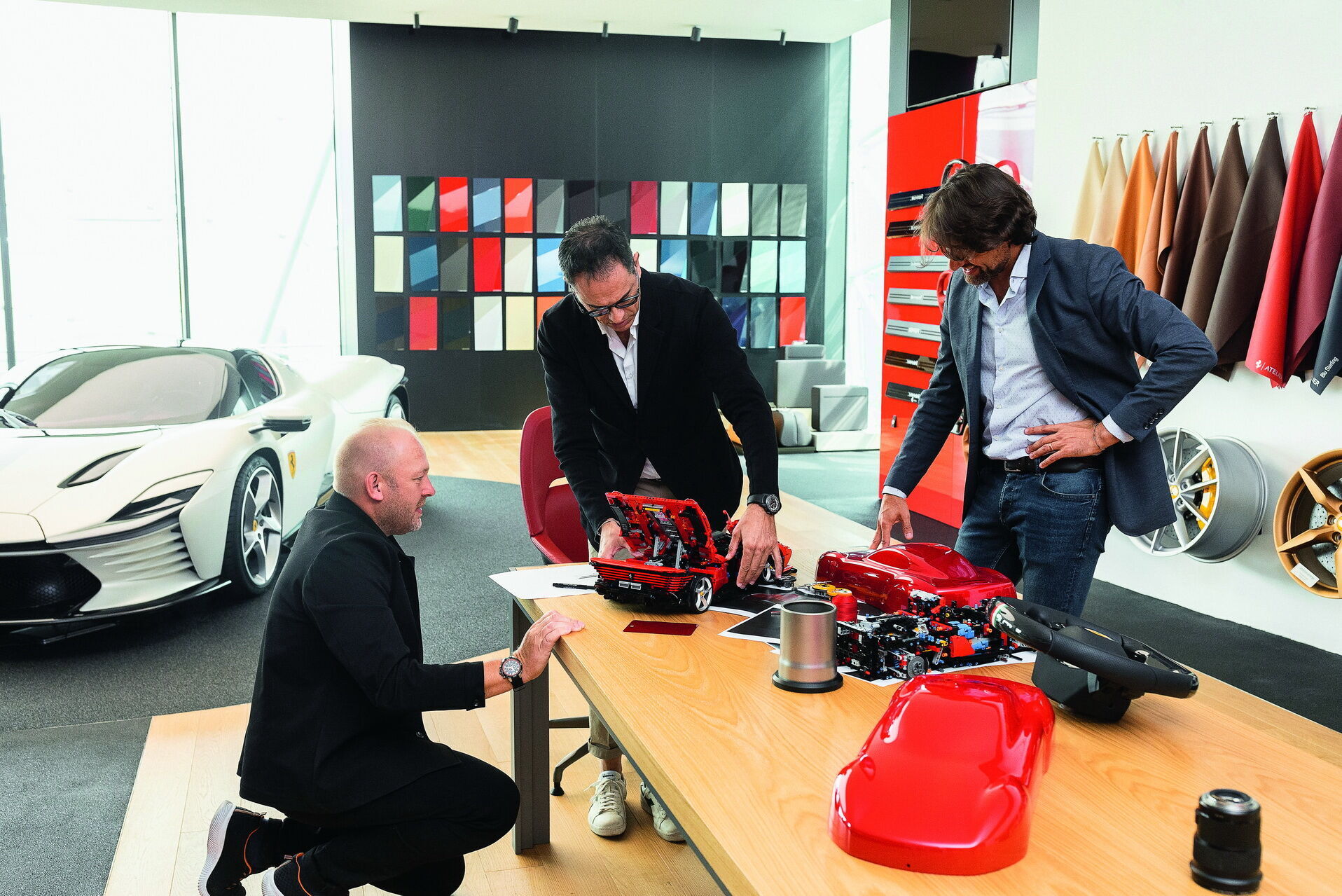В создании модели принимали участие специалисты компании Ferrari