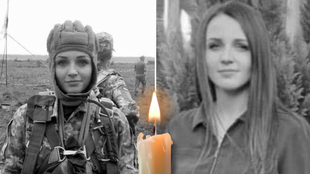 Дівчина рятувала українських військових на фронті