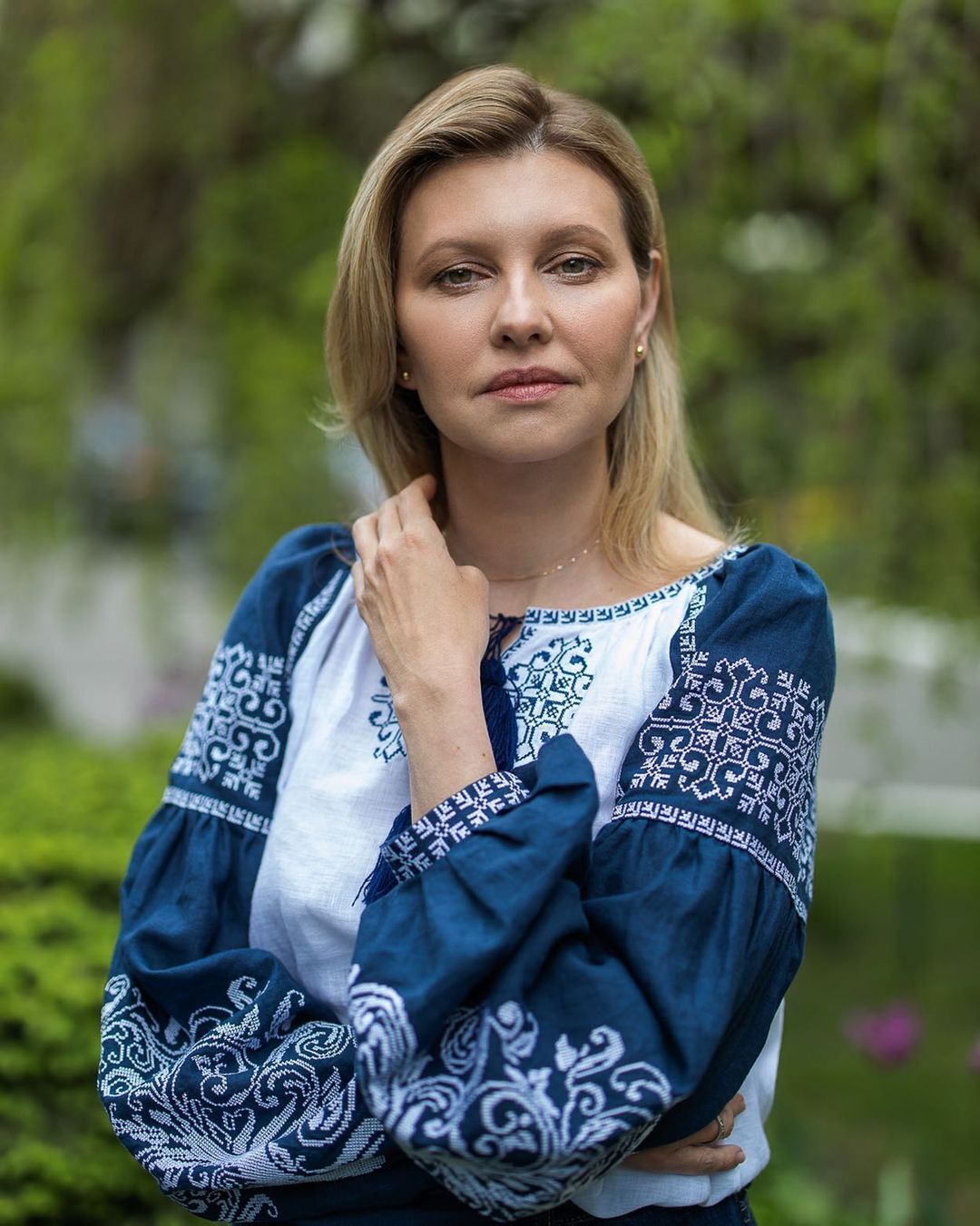 Жена президента Украины обратилась к миру