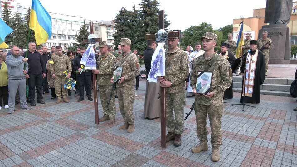 Рівне прощається зі своїми Героями