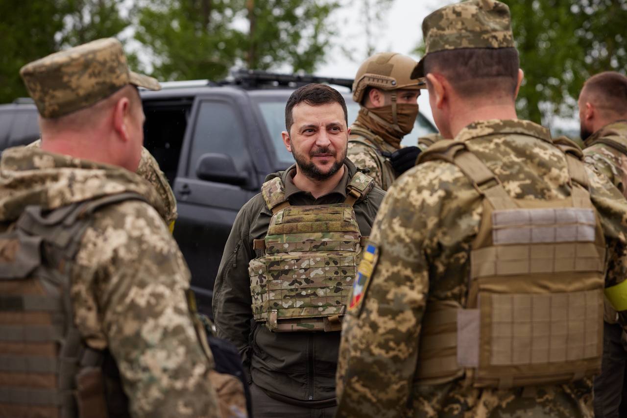 Зеленський приїхав на передову