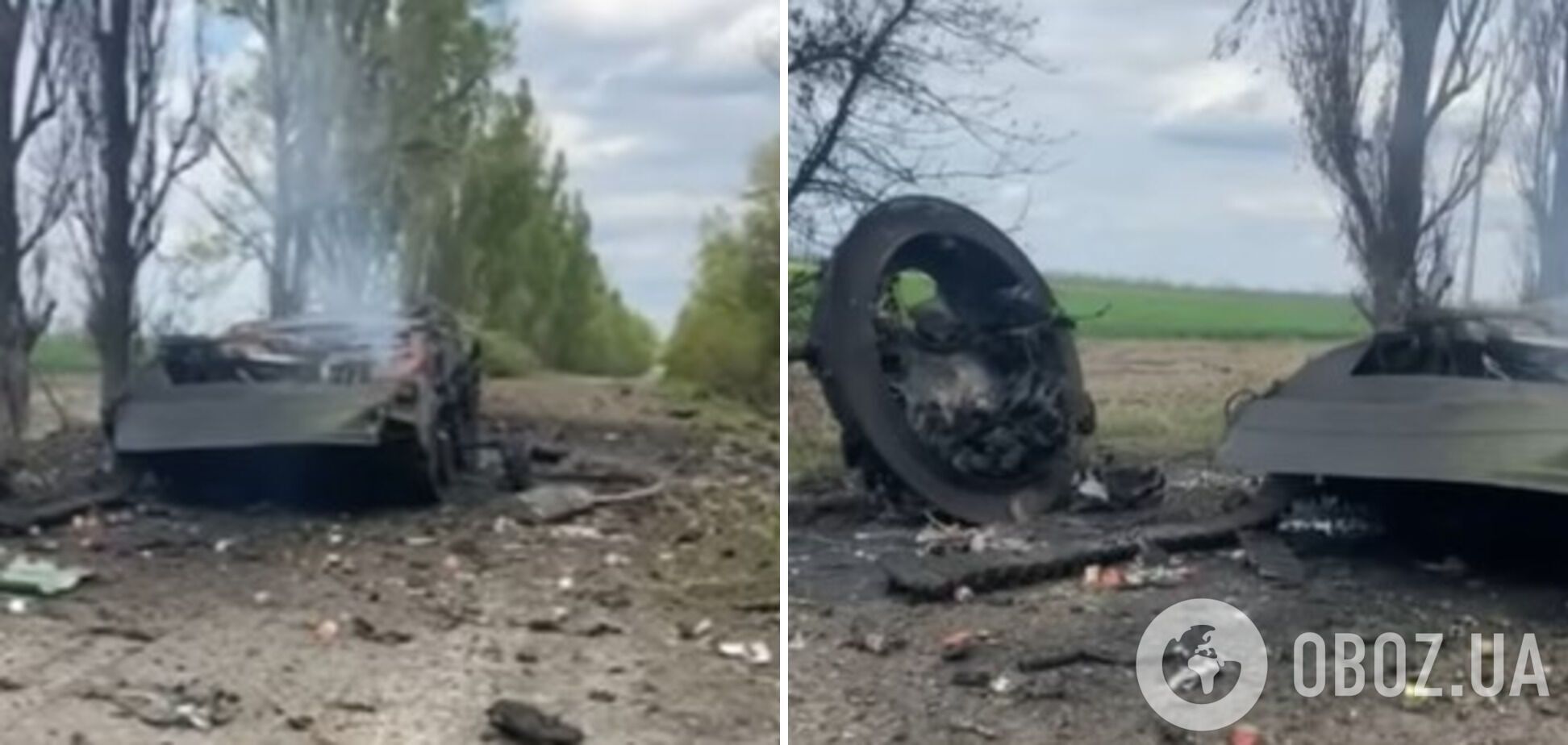 У бронетехніки окупантів відвалилася башта