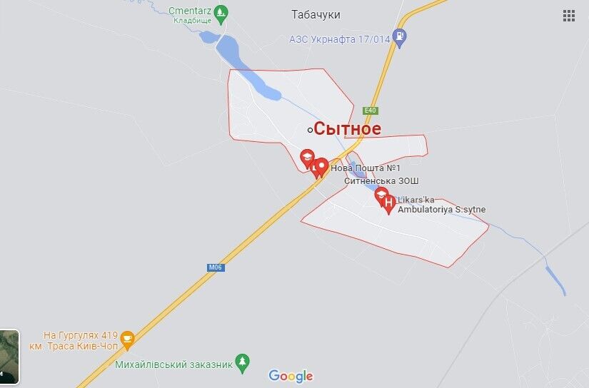 Авария произошла возле села Сытное в Ривненской области