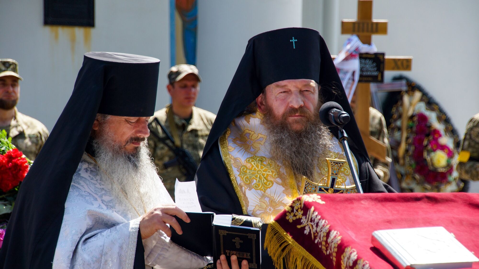 Панихиду за павшими воинами провел архиепископ Харьковский и Полтавский Высокопреосвященный Афанасий