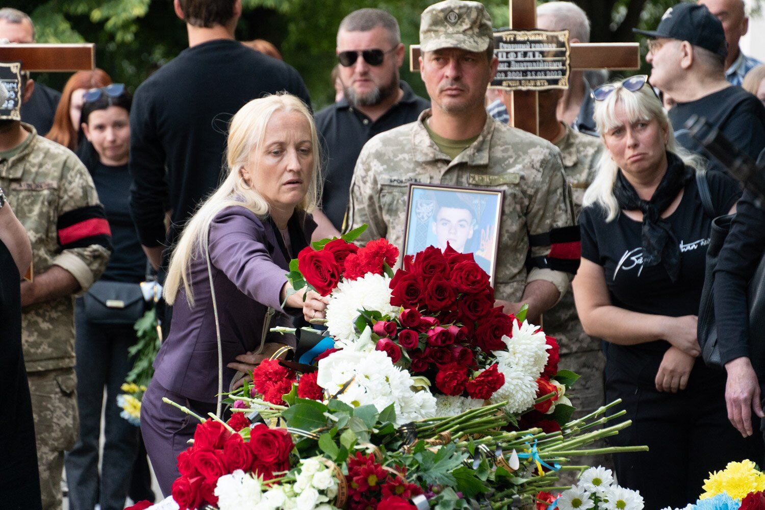 Воїнів поховали в Ужгороді