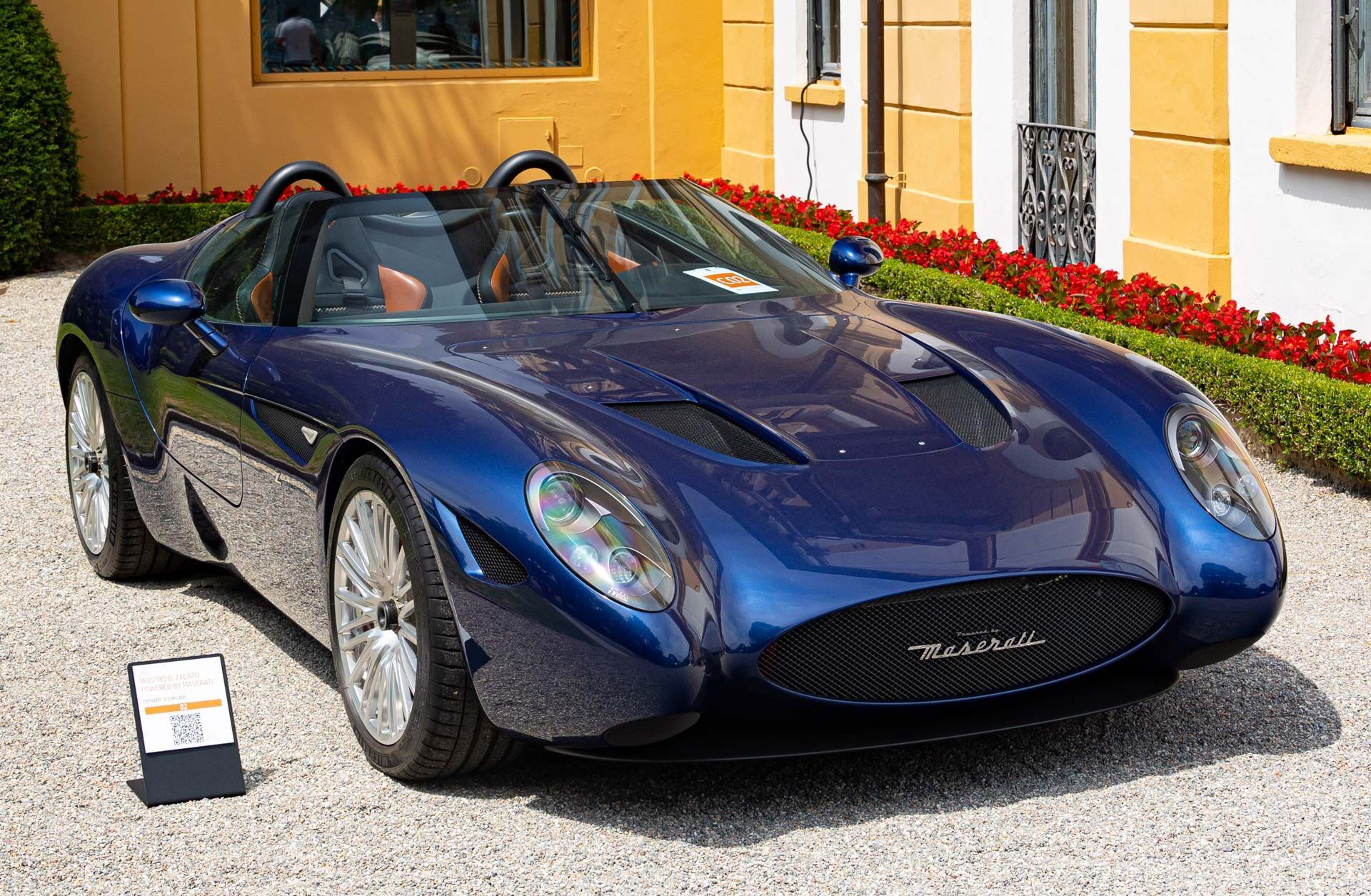 Натхнення дизайнери ательє черпали у вигляді Maserati 450S Coupe Zagato 1957 року.
