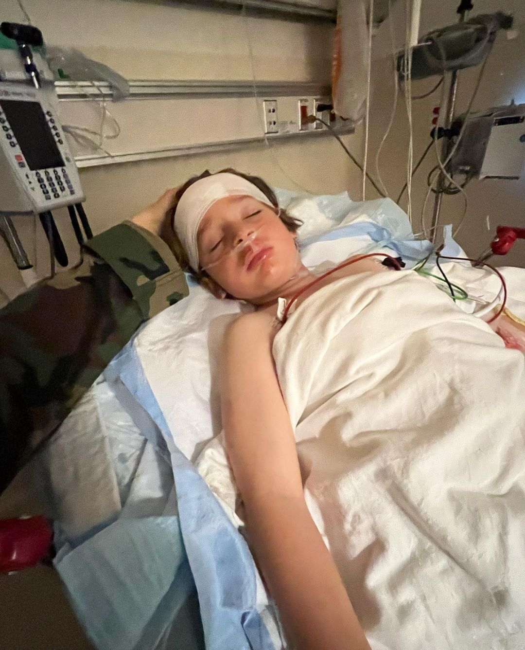 Шестирічний онук покійного Григорія Чапкіса потрапив в аварію