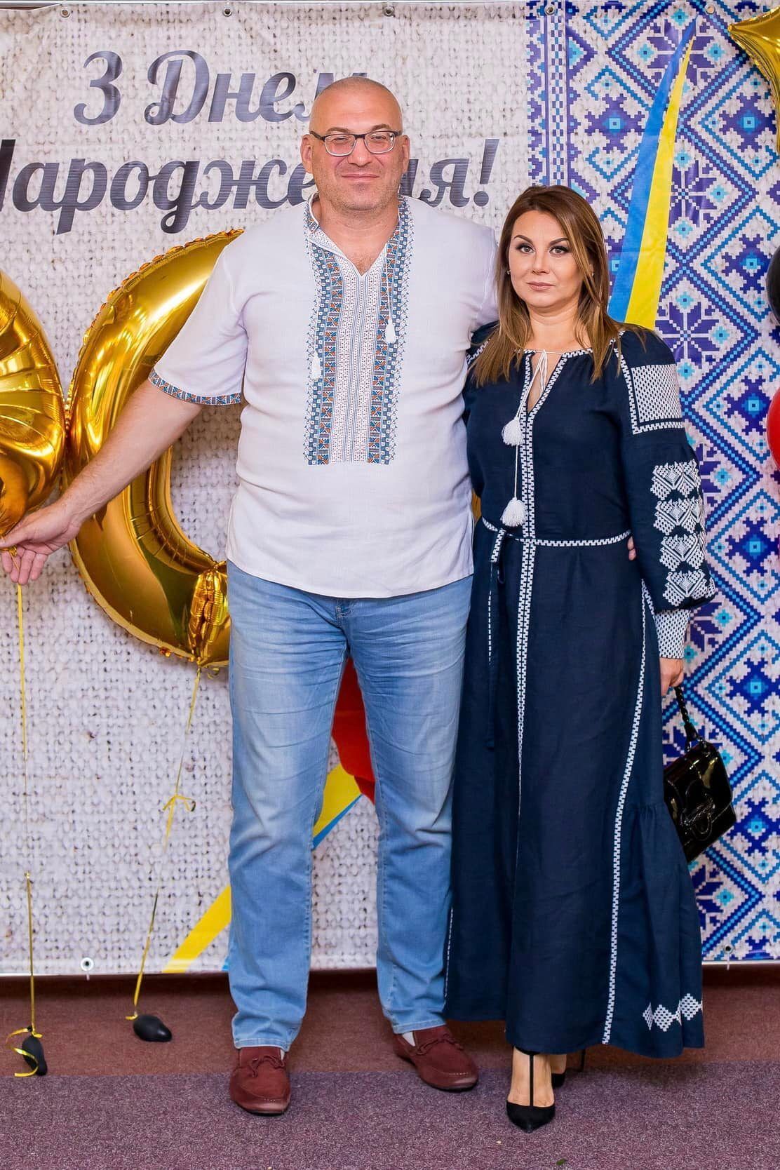Дмитро Васильєв із дружиною