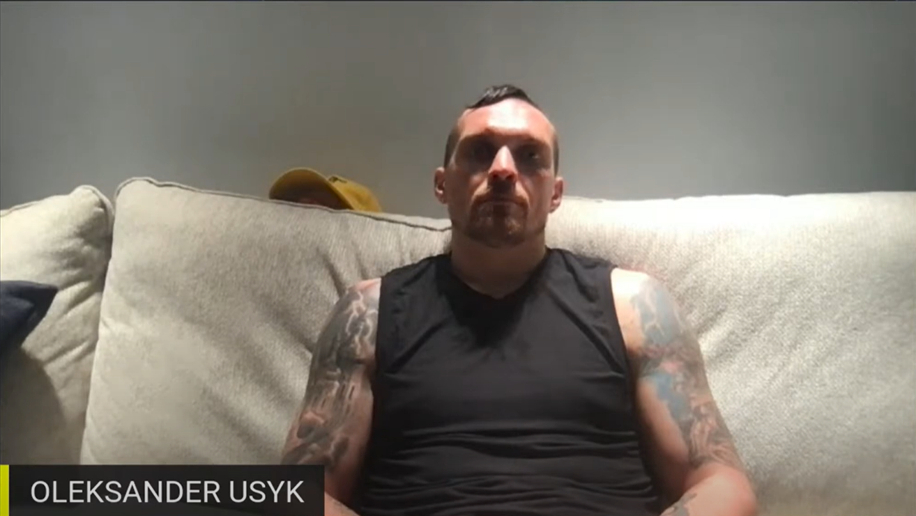 Усик висловився про ситуацію в Україні.