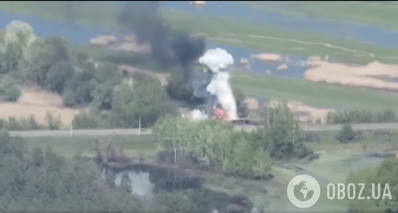 Знищення БМП-3 на Харківщині