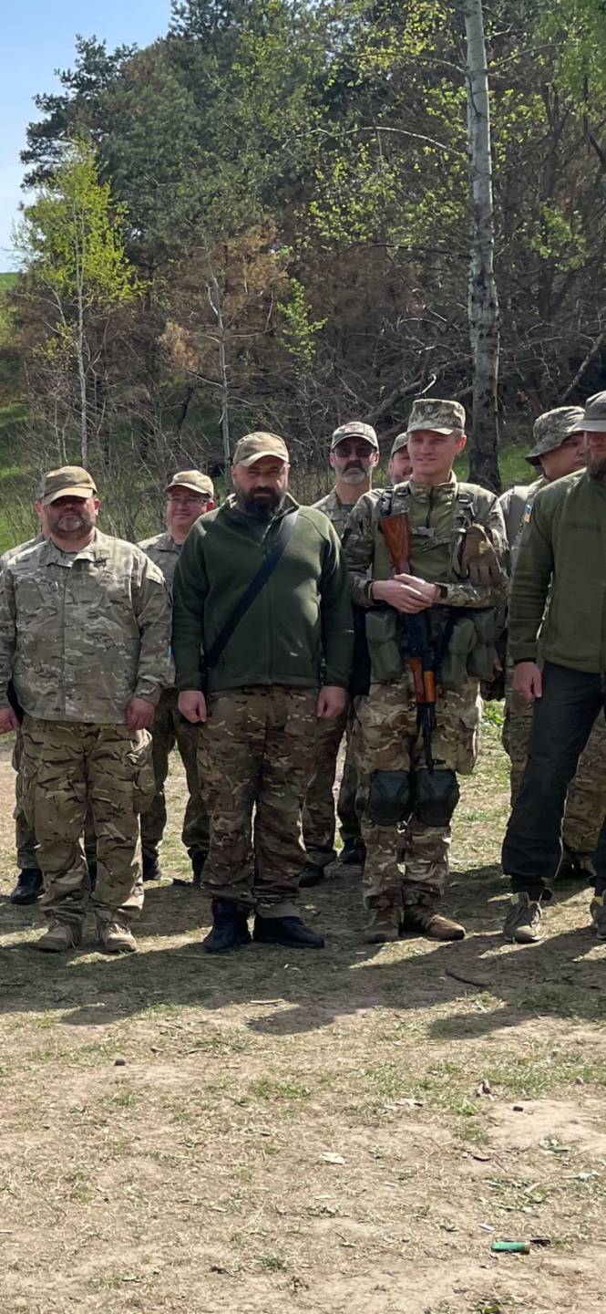 Беленюк приїхав до бійців спецзагону "Старі Перці"