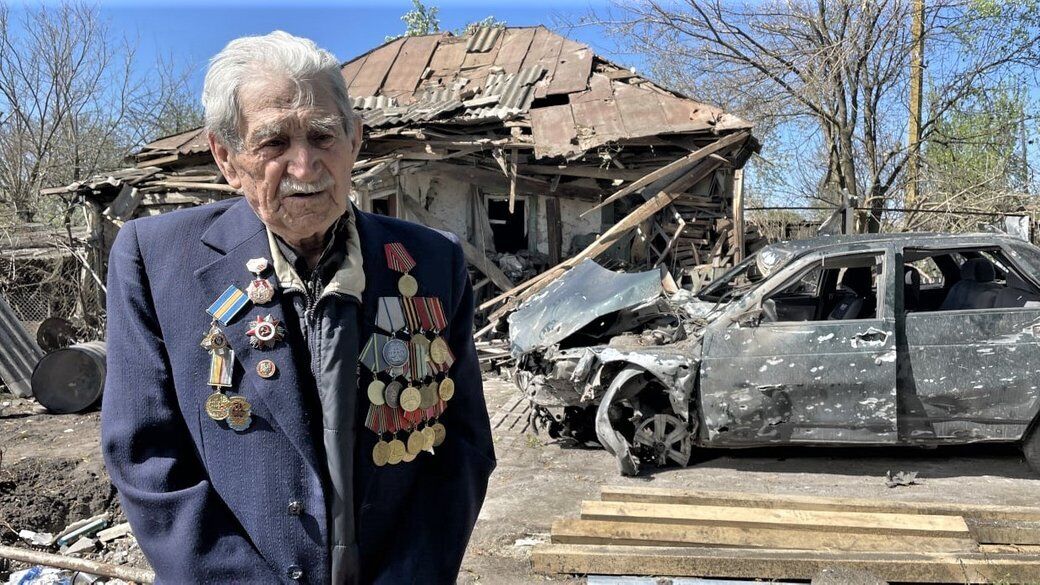 Ветеран Иван Лисун остался без дома.