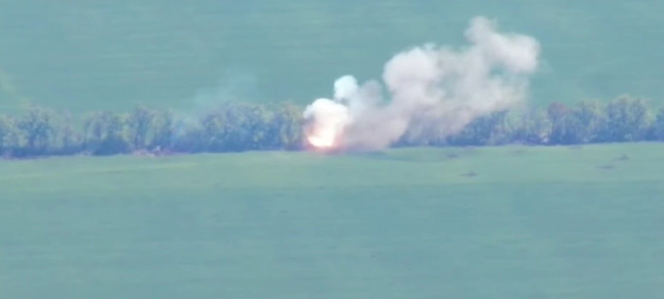 Точные удары украинских артиллеристов.