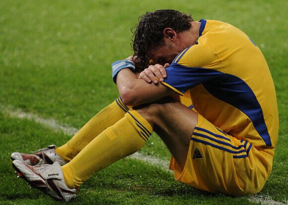 Как сборная Украины борется с "проклятьем" плей-офф ЧМ: "убийца Педерсон", слезы Шевченко и первый удар по Франции