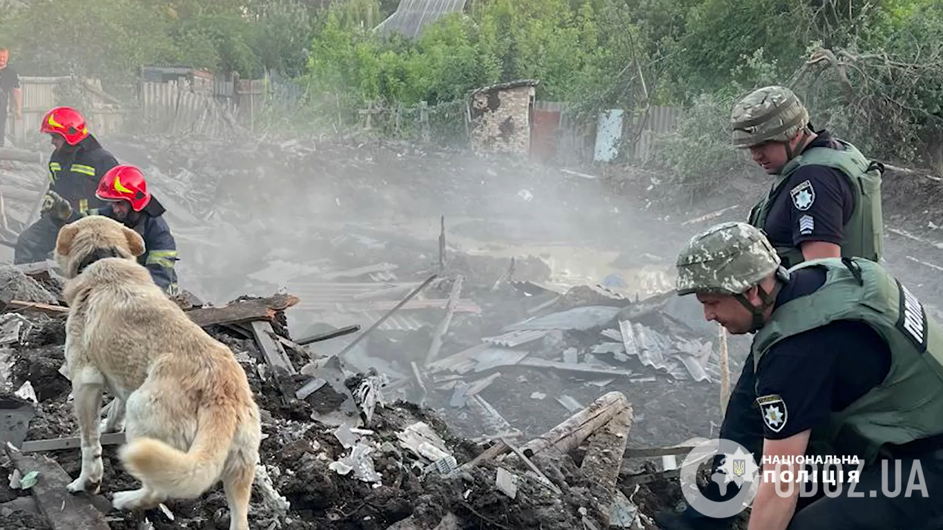 В Константиновке российские оккупанты уничтожили частный дом вместе с людьми