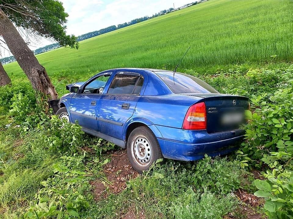 На Киевщине авто с супругами влетело в дерево 2