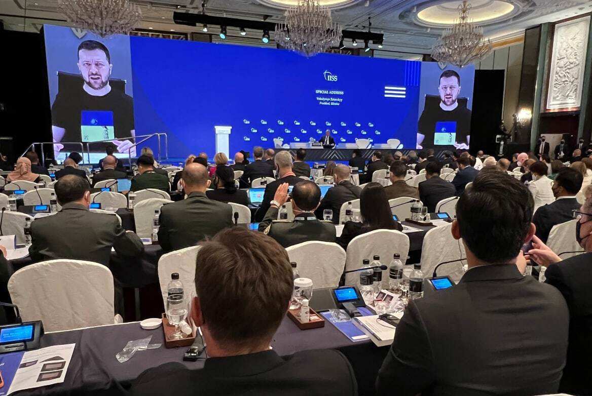 Володимир Зеленський звернувся до учасників Азійського саміту з безпеки "Діалог Шангрі-Ла".