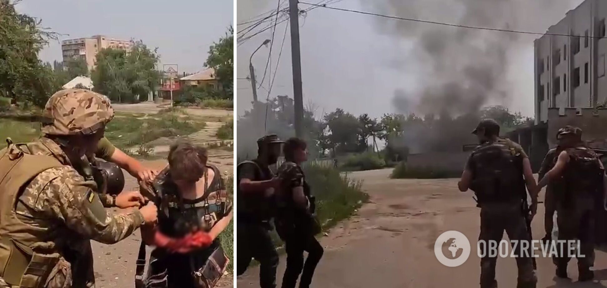 Внаслідок обстрілу військами РФ Лисичанська постраждали люди