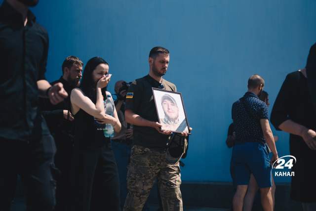 В Киеве простились с погибшим Героем Иваном Чеканюком