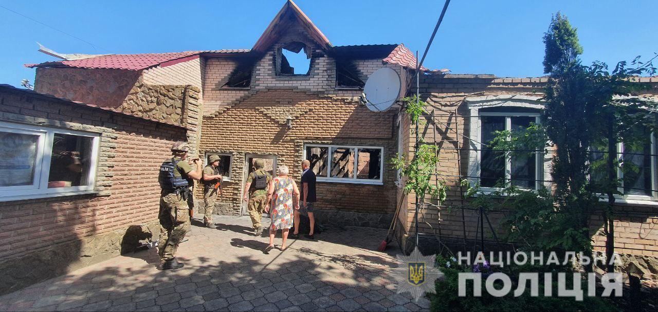 Наслідки ударів російських окупантів по містах та селах Донеччини