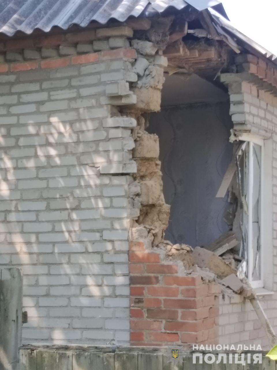 Последствия ударов российских оккупантов по городам и селам Донбасса